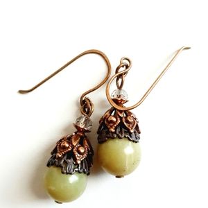 Handcrafted Vintage Inspired Womens Earrings